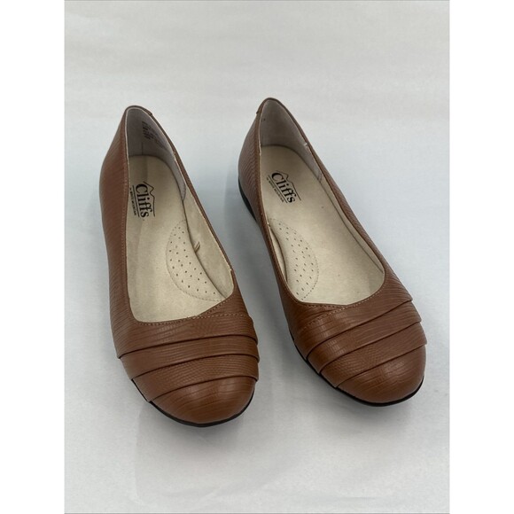 Cliffs by White Mountain Flat Womens Size 9M Clara Brown New Without Box - Picture 4 of 12